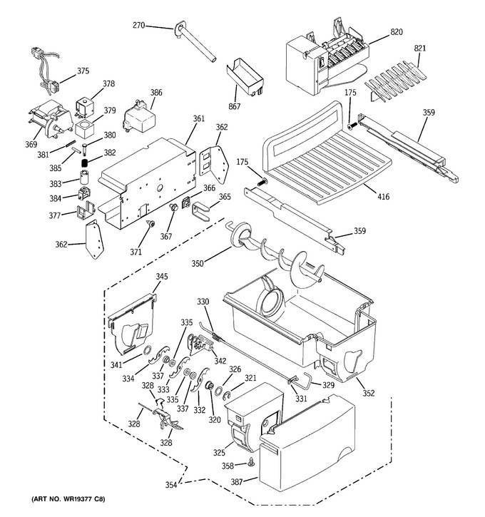 Diagram for ESS23XGSACC