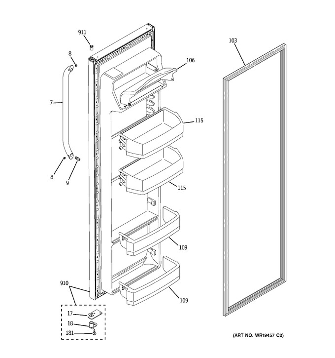 Diagram for GSS25JSRFSS