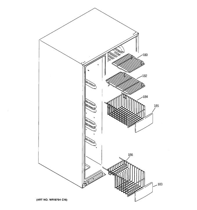 Diagram for GSS25TGPCWW