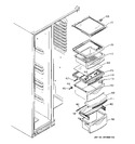 Diagram for 8 - Fresh Food Shelves