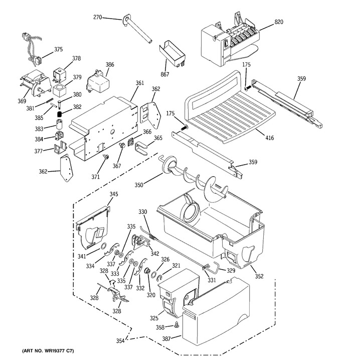 Diagram for GSS25WGSAWW