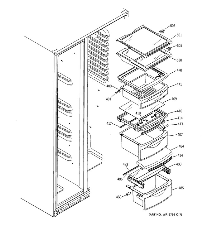 Diagram for GSS25XGPCBB