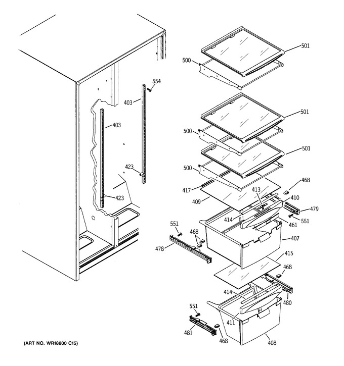Diagram for GSH25JFRHWW