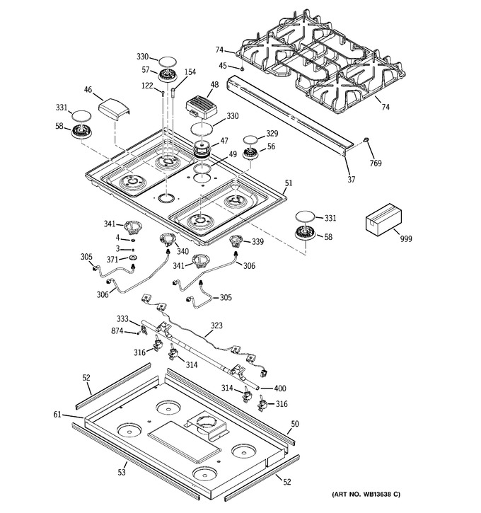 Diagram for JGSP28SEK2SS
