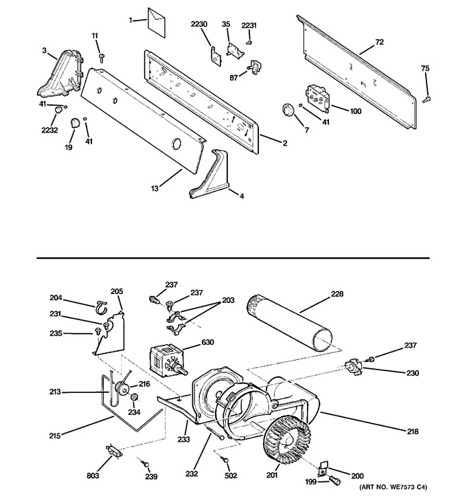 Diagram for DBLR333GE1WW