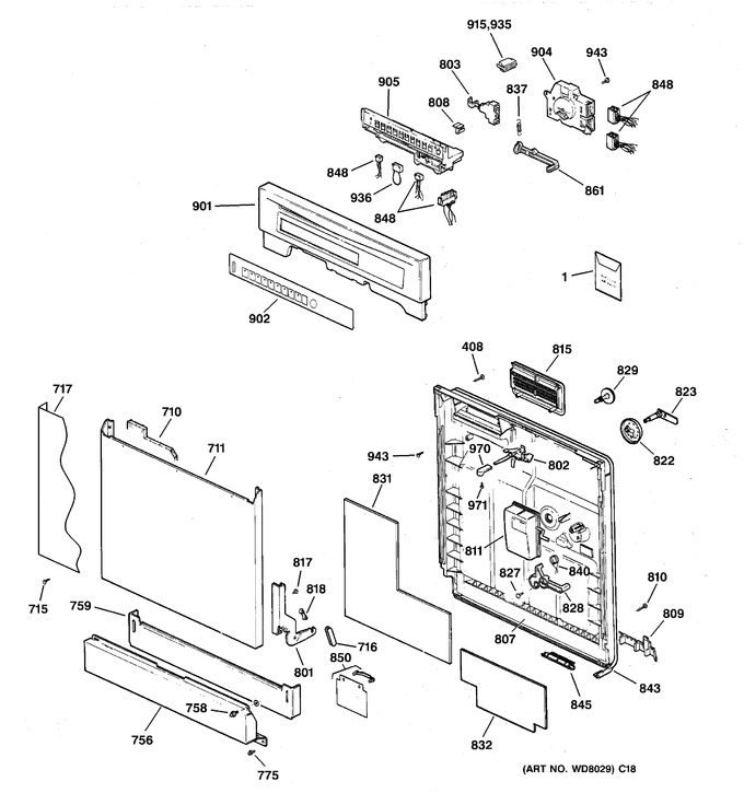 Diagram for GSD5132F02WW