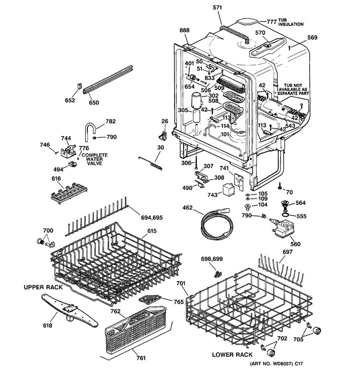Diagram for GSD5122F02BB
