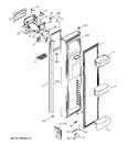 Diagram for 1 - Freezer Door