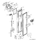 Diagram for 1 - Freezer Door