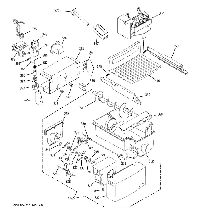 Diagram for GSG25MISBCBB