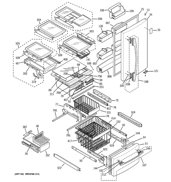 Diagram for PDW22SHRARSS