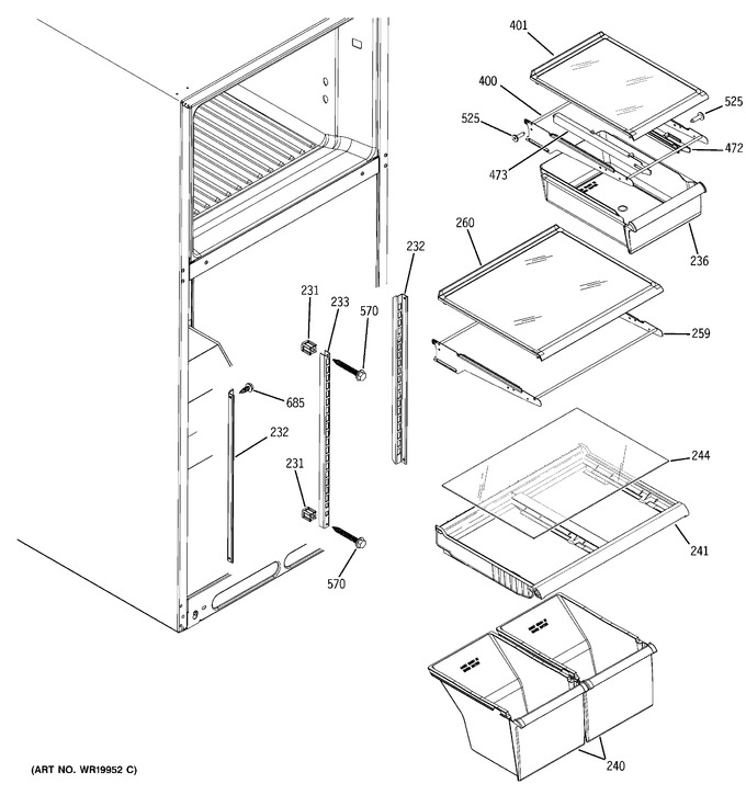 Diagram for GTS18PBRURWW