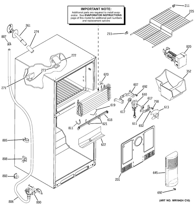 Diagram for DTS18ICRJRWW