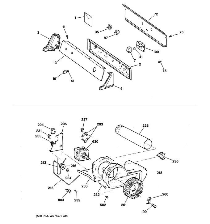 Diagram for DJXR433GC3WW