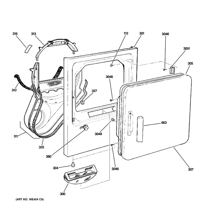 Diagram for DJXR433GC3WW
