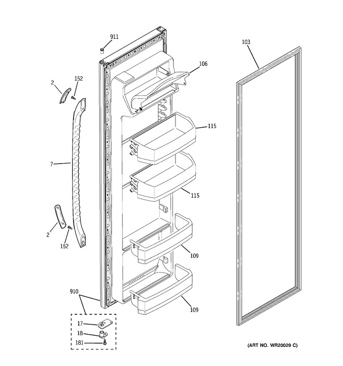 Diagram for MSS25IETAWW