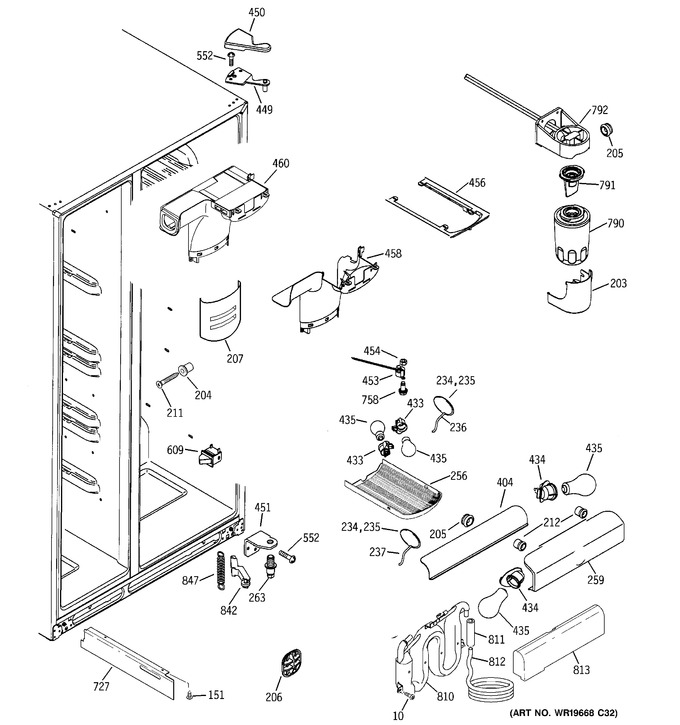 Diagram for GSF25TGTBBB