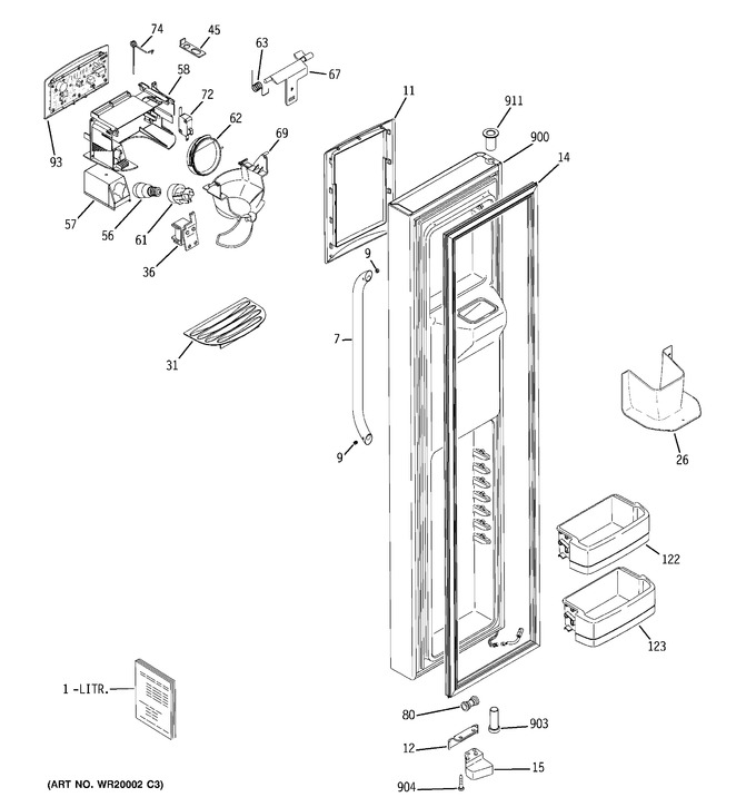 Diagram for GSS25TSTBSS