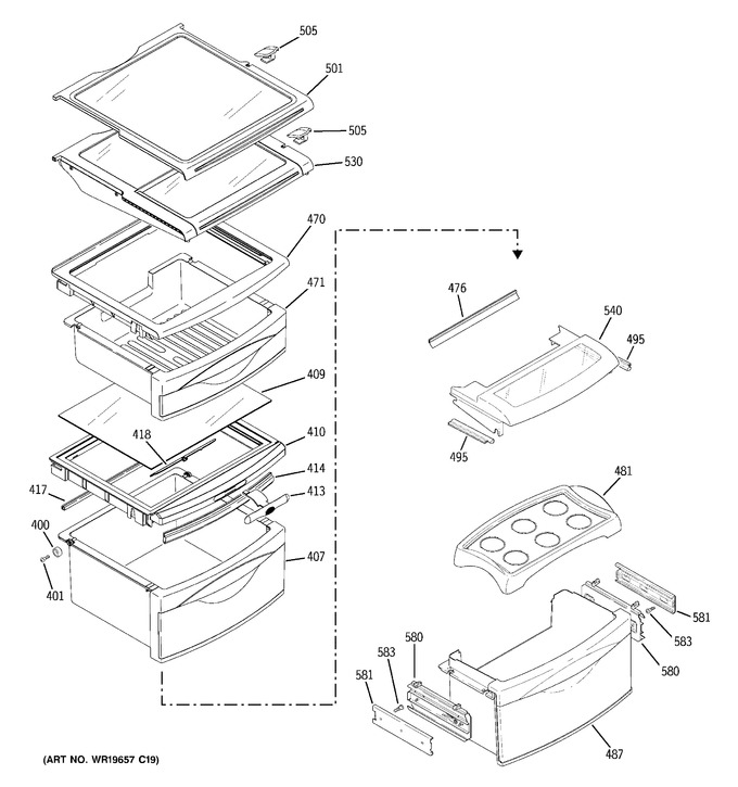 Diagram for PSF26NGTBWW