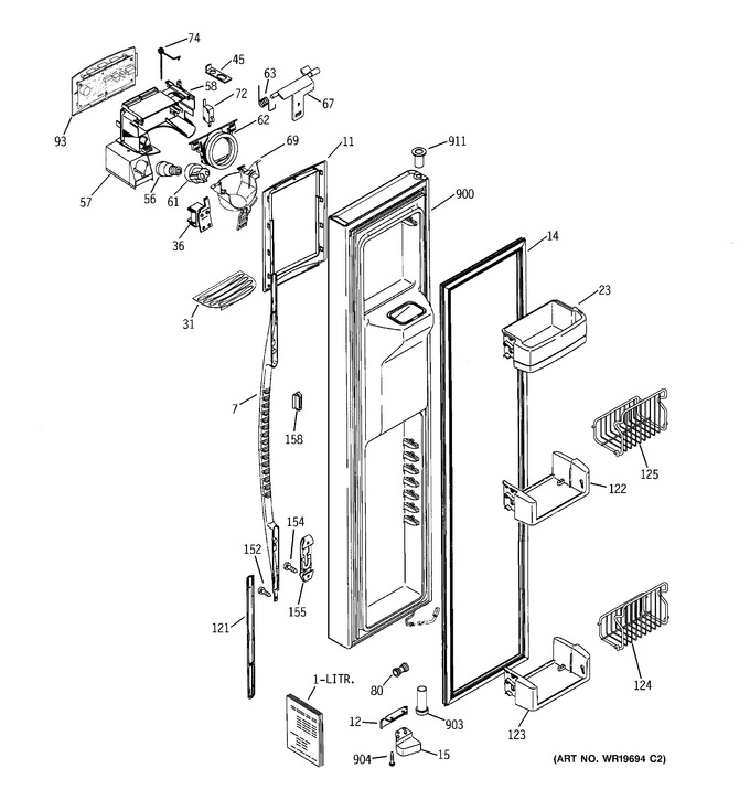 Diagram for PSE25NGTACWW
