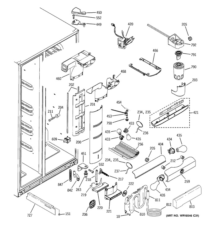 Diagram for PSE25NGTACWW