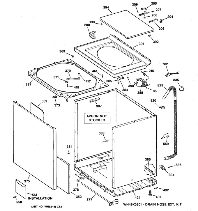 Diagram for WISR106DTBWW