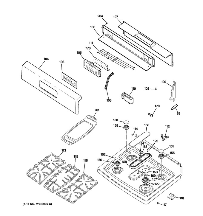 Diagram for JGBP86BEL2BB