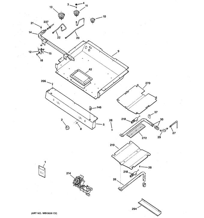 Diagram for JGBP29EEL2BB