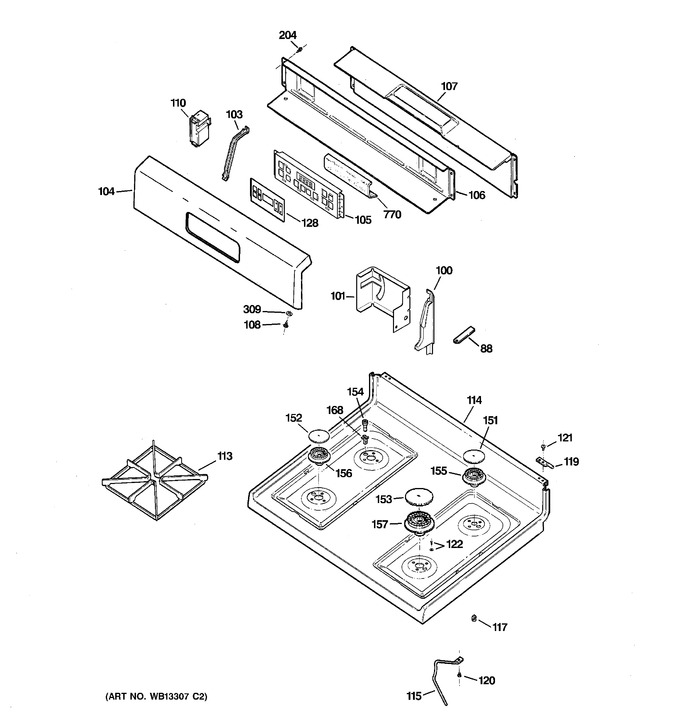 Diagram for JGBP30WEK3WW