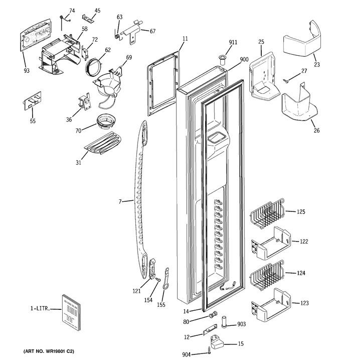Diagram for PSF26PGSBWW