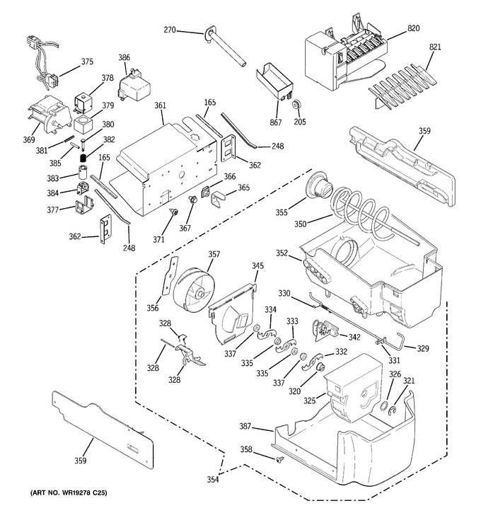 Diagram for PSF26PGSBWS