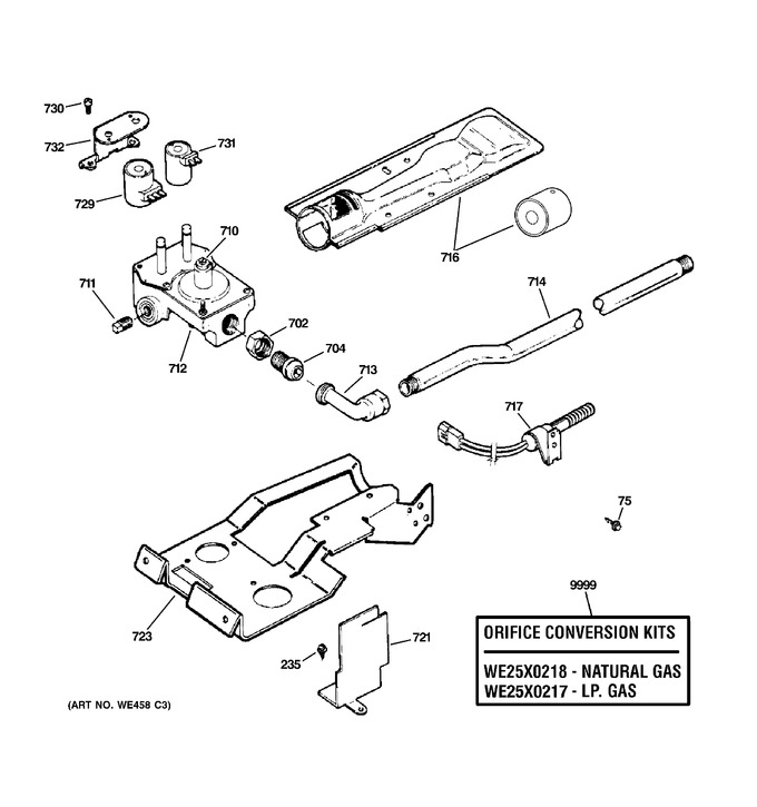 Diagram for DBXR463PF0CC