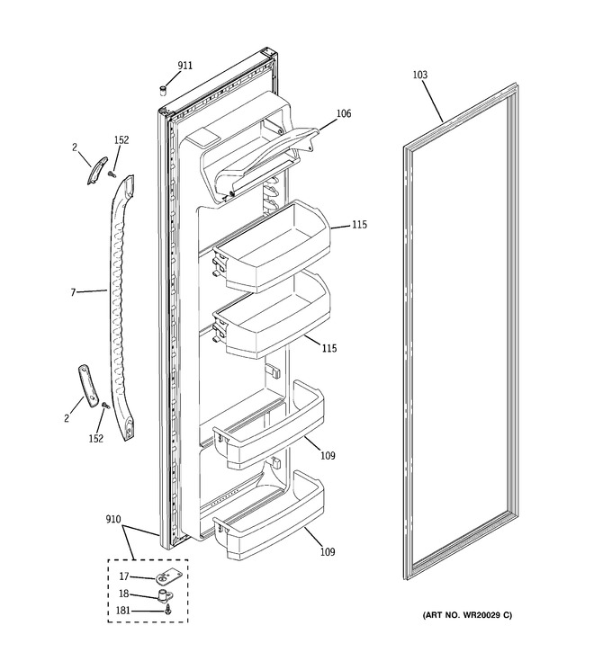 Diagram for GSH22JFTBWW