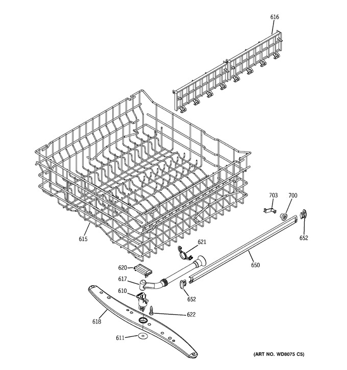 Diagram for GHDA960K00WW