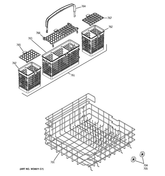 Diagram for GHDA980K00WW