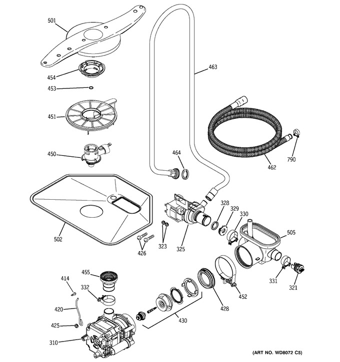 Diagram for GHDA980K00WW