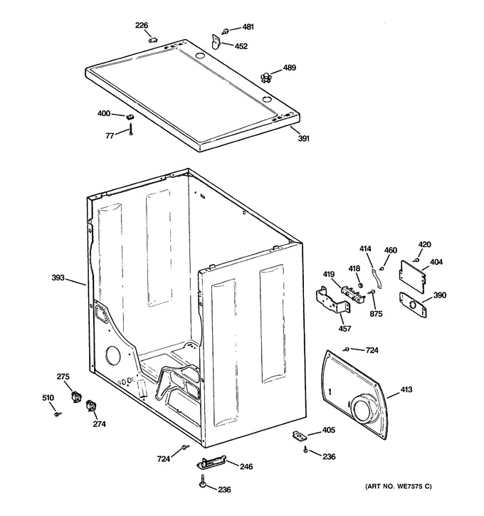 Diagram for DLB3600SBLAD