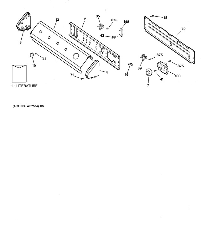 Diagram for DLB3600SBLWH