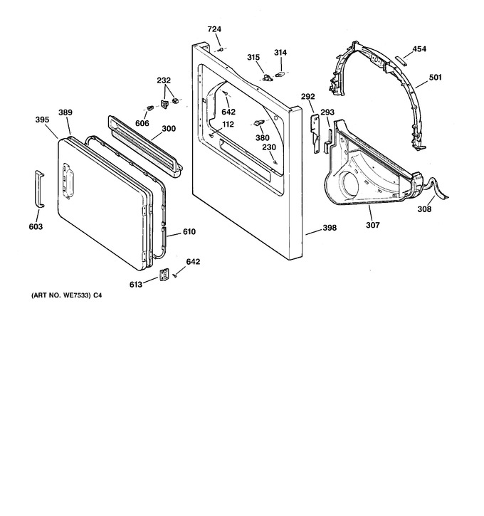 Diagram for DLB3600SBLWH