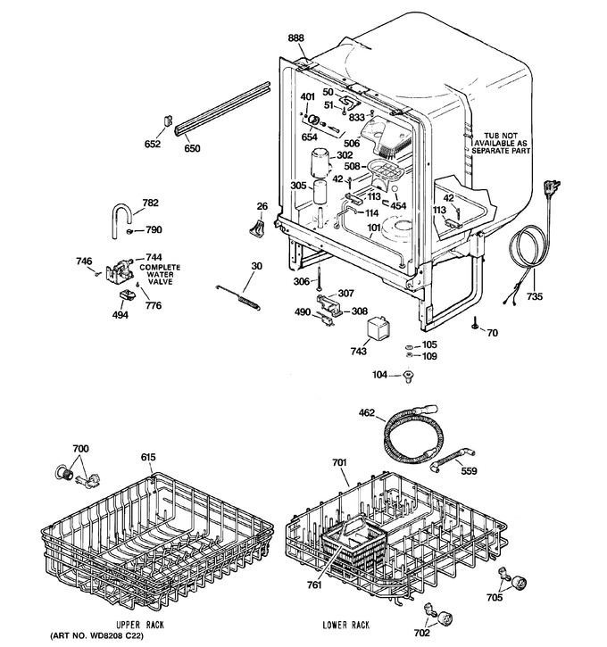 Diagram for GSD2101N00BB