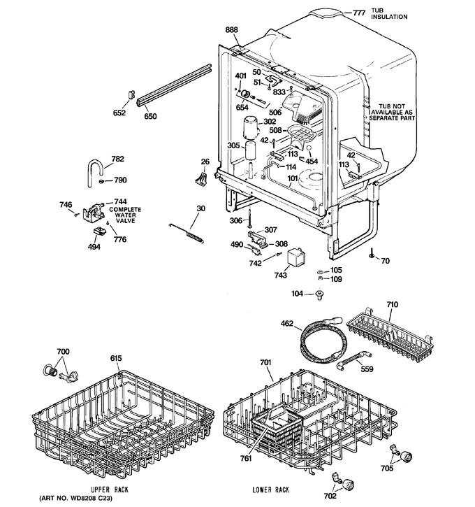 Diagram for GSD2400N00BB