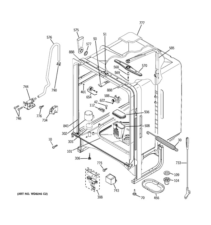 Diagram for GLD6210L18SS