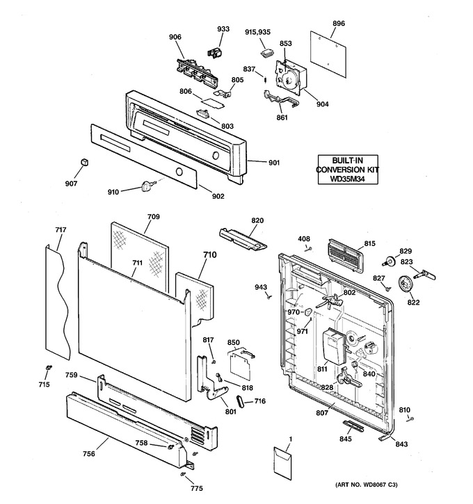 Diagram for GSC3200J01BB