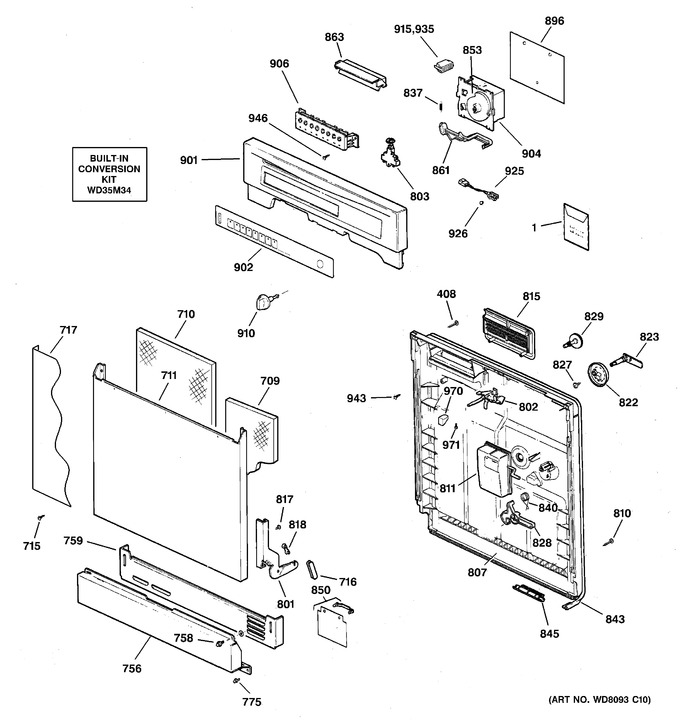 Diagram for GSC3400G00WW