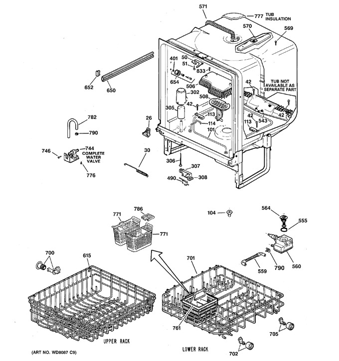 Diagram for GSC3400J00BB