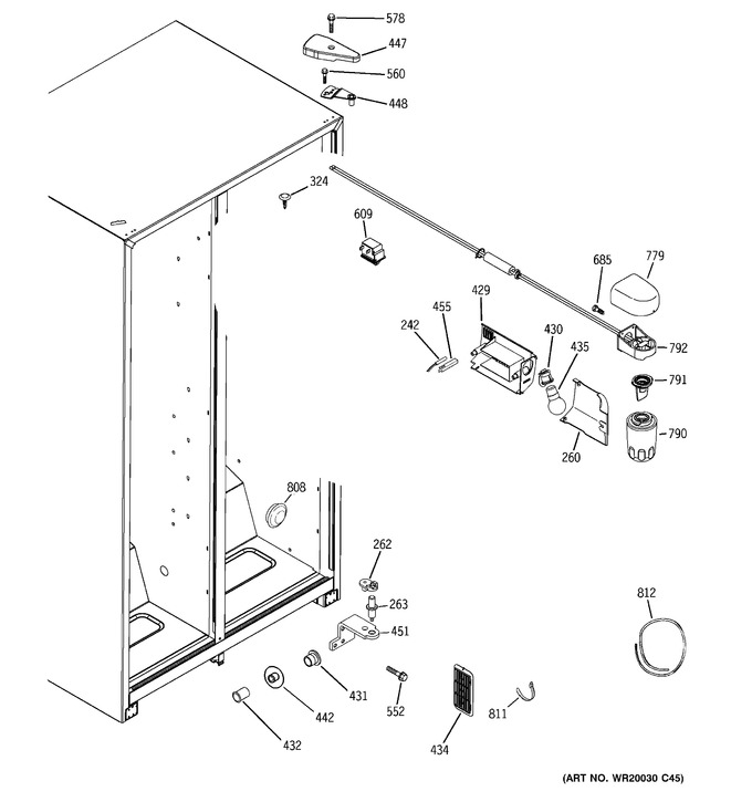 Diagram for HSS25GFTECC