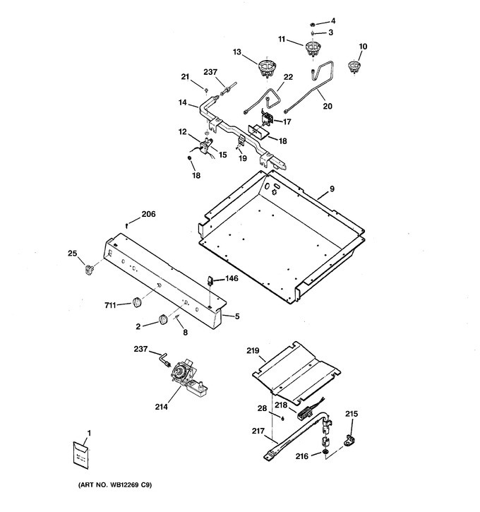 Diagram for JGBS23WEL2WW