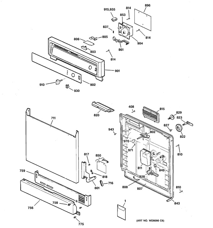 Diagram for GSD2001J04WW