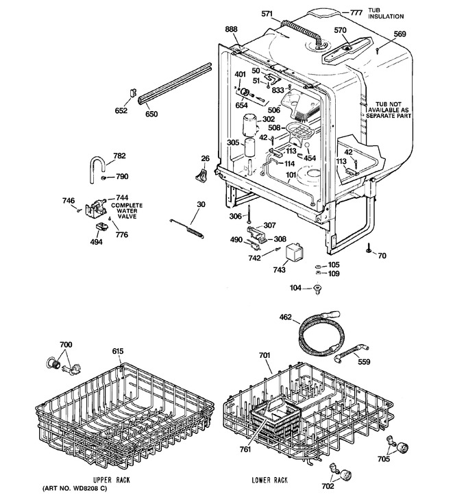 Diagram for GSD4000N00BB