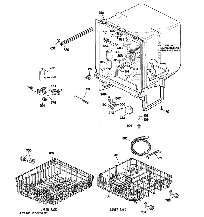 Diagram for GSM2260N00SS